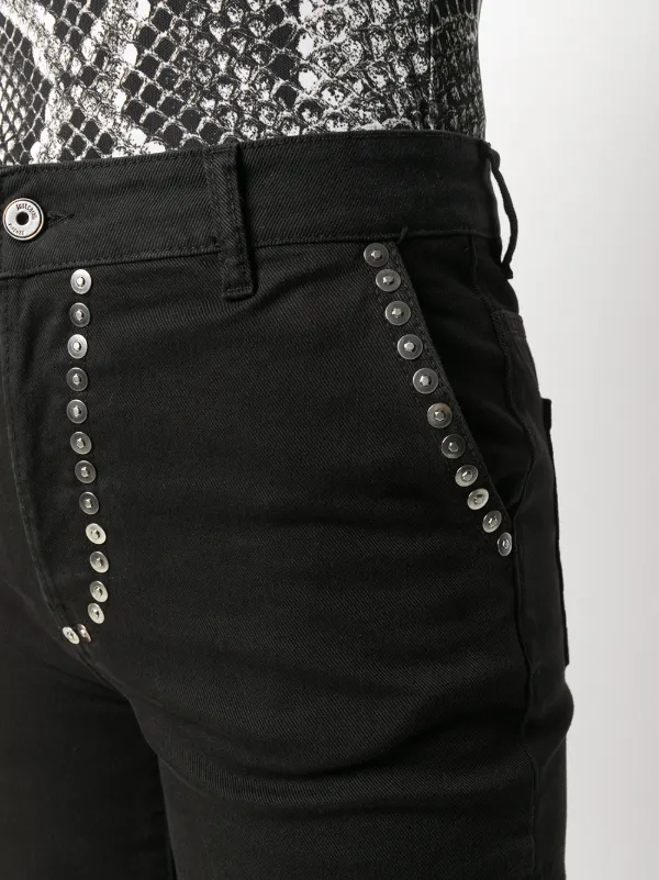 just black bootcut jeans