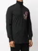 Alexander McQueen floral embroidered shirt