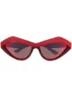 الصورة 1 من Bottega Veneta Eyewear نظارة شمسية بإطار عين القطة