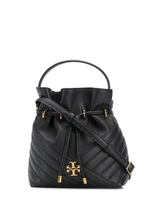 tory burch kira chevron mini bucket bag