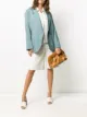 Image 2 of Themoirè Bios crocodile-effect clutch