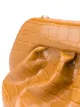 Themoirè Bios crocodile-effect clutch