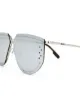 Kenzo perforated-detail aviator-frame sunglasses
