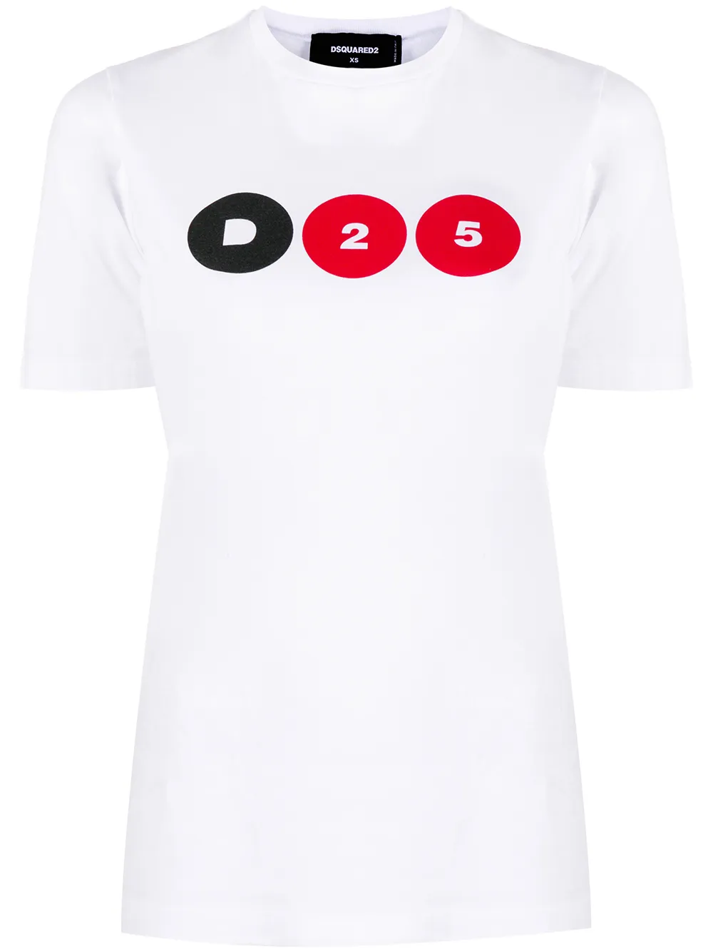 

Dsquared2 logo print T-shirt - White