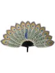 Image 1 of Pubumésu peacock logo-print fan