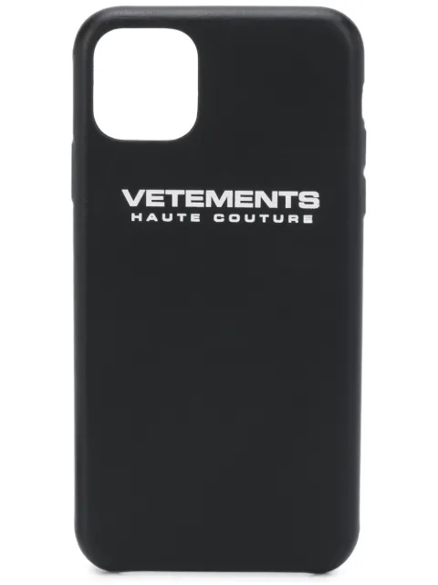 VETEMENTS funda para iPhone 11 Pro con logo