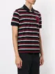 Kent & Curwen short sleeve striped print polo shirt
