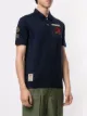 Kent & Curwen multi-patch logo polo shirt