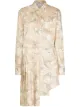 Image 1 of Off-White x Browns 50 camouflage pleated mini dress