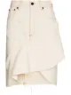 Image 1 of Off-White x Browns 50 ruffle-hem denim skirt