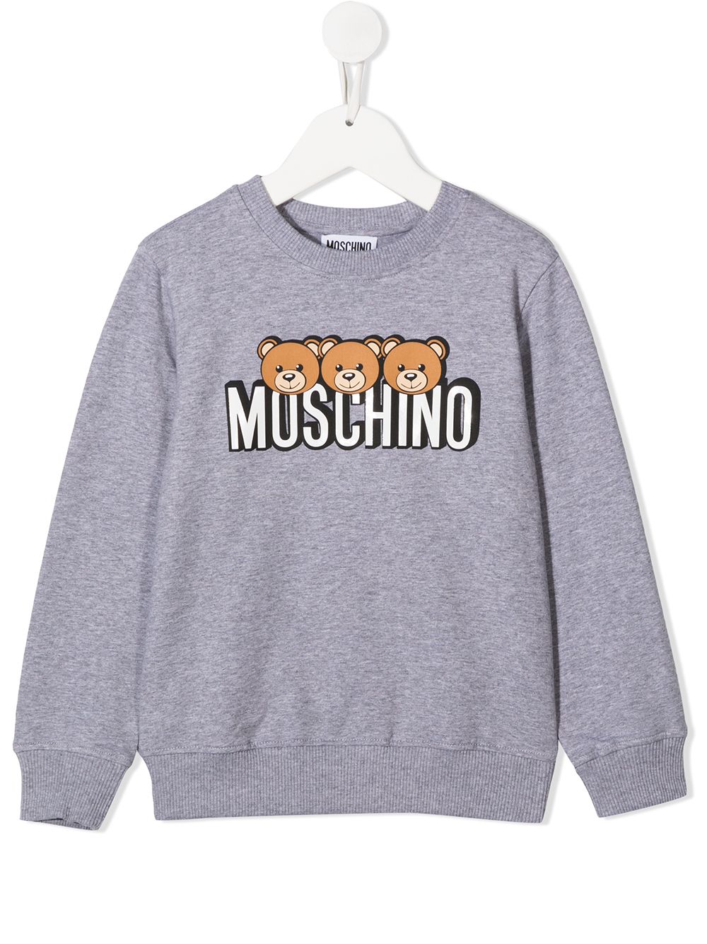 фото Moschino kids толстовка с логотипом