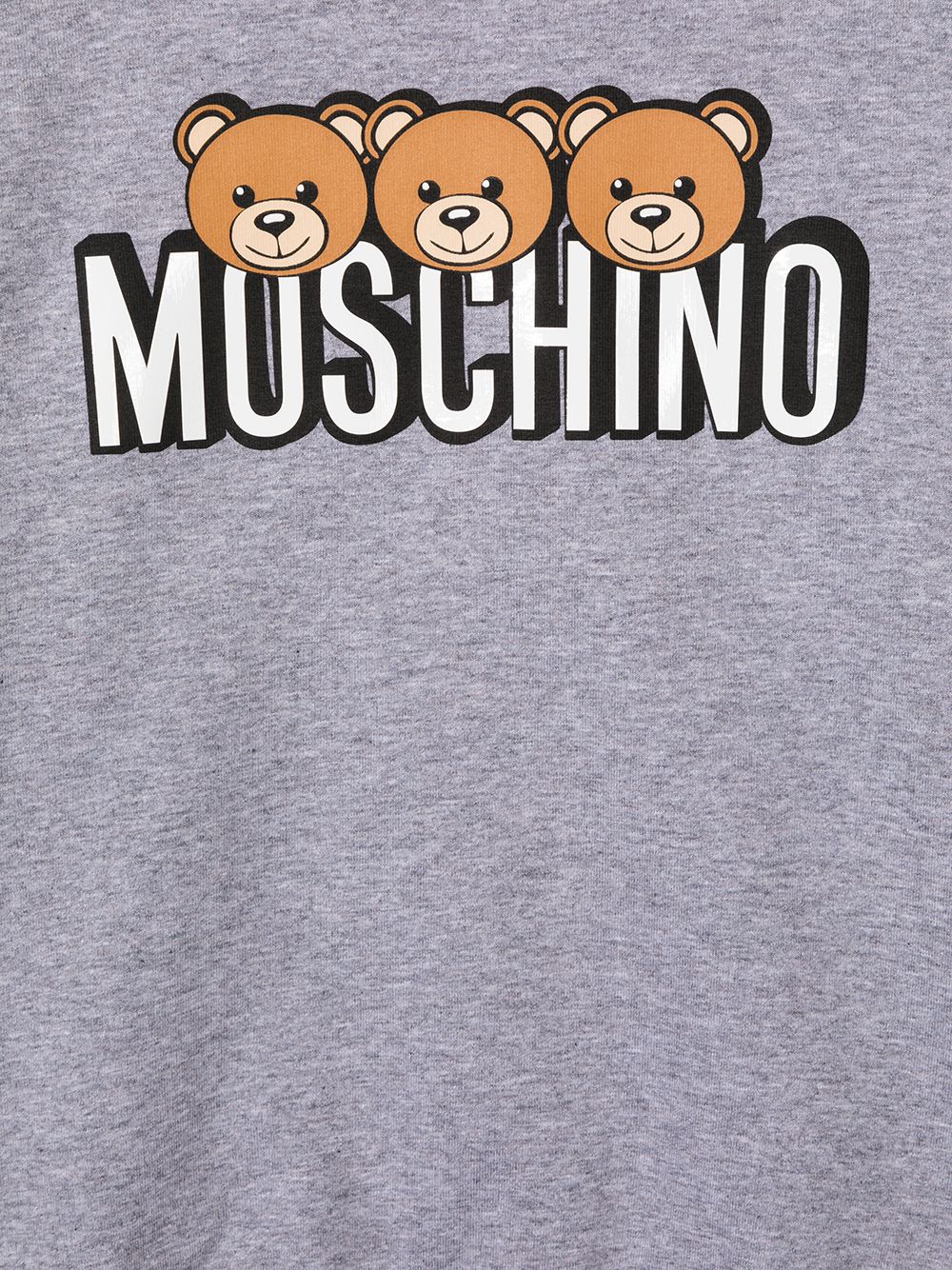 фото Moschino kids толстовка с логотипом