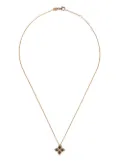 Roberto Coin 18kt rose gold diamond Princess Flower necklace - Pink