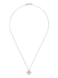 Roberto Coin 18kt white gold diamond Princess Flower necklace - WG