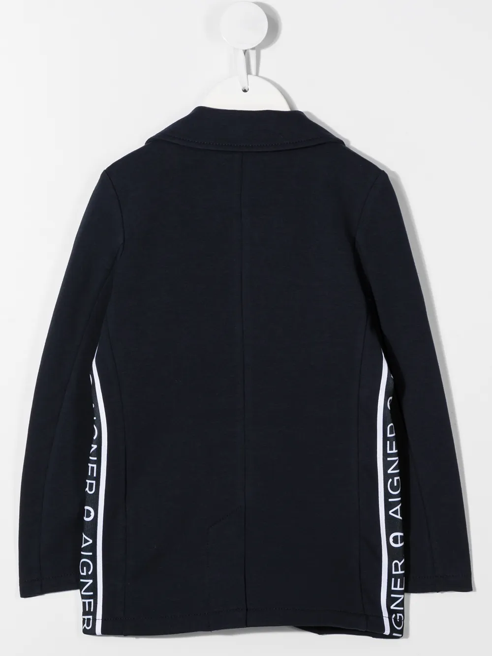 Aigner Kids Blazer met geborduurd logo Blauw