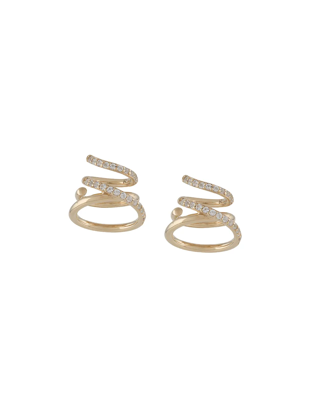 

Completedworks Flow topaz earrings - Gold