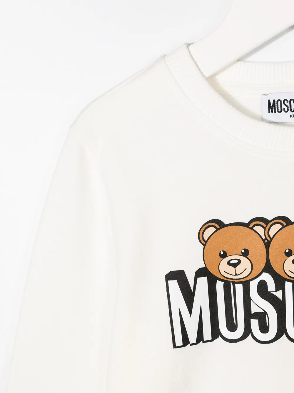 фото Moschino kids толстовка с принтом