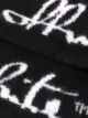 Off-White logo-print gloves