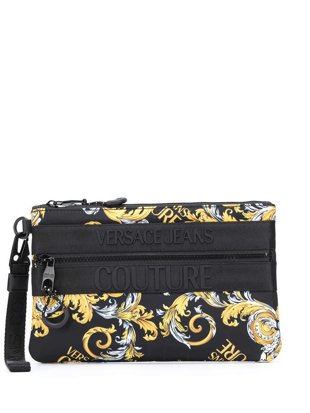 фото Versace jeans couture клатч с принтом logo baroque