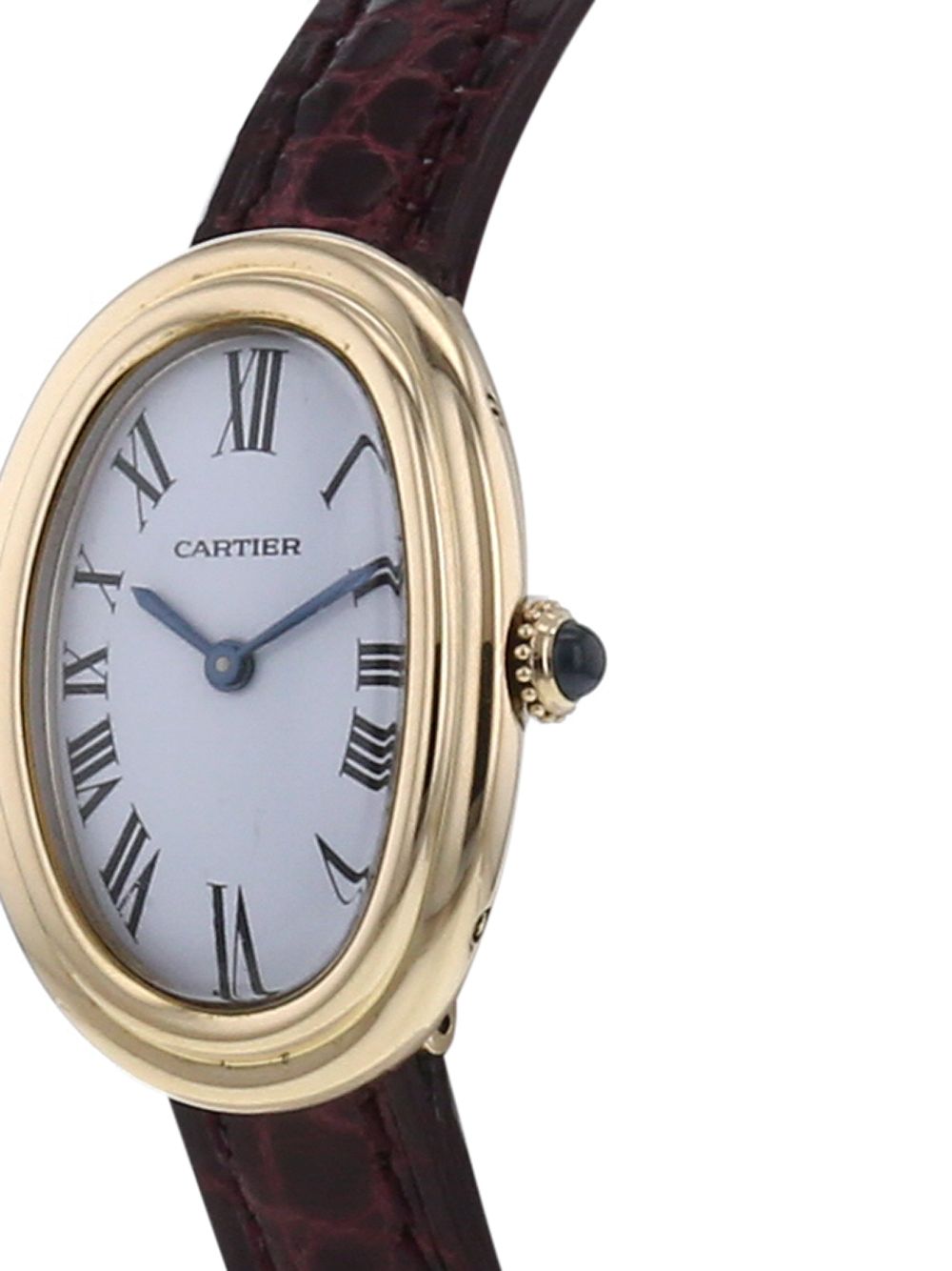 фото Cartier наручные часы baignoire pre-owned 23 мм 1980-х годов