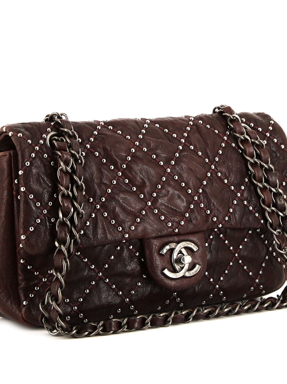 фото Chanel pre-owned сумка на плечо timeless 2014-го года с заклепками