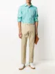 Image 2 of Kiton pointed collar linen shirt