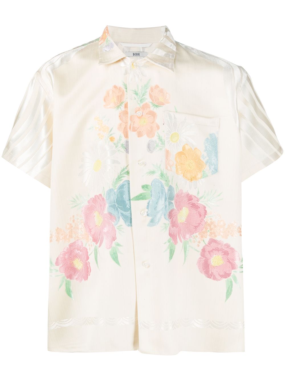 фото Bode flowers pocket shirt