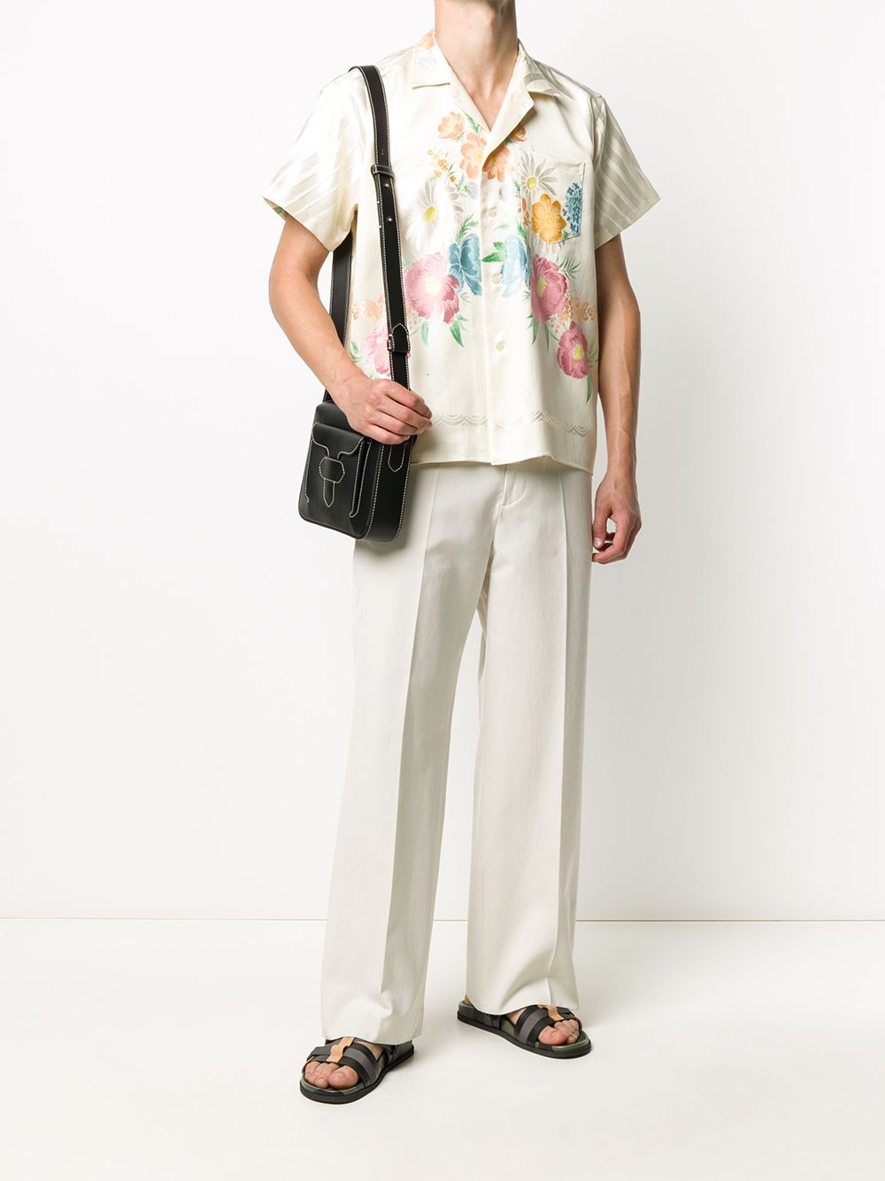 фото Bode flowers pocket shirt