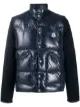 Image 1 of Moncler logo-patch padded-front jacket