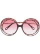 الصورة 1 من Chloé Eyewear نظارة شمسية بإطار مستدير كبير
