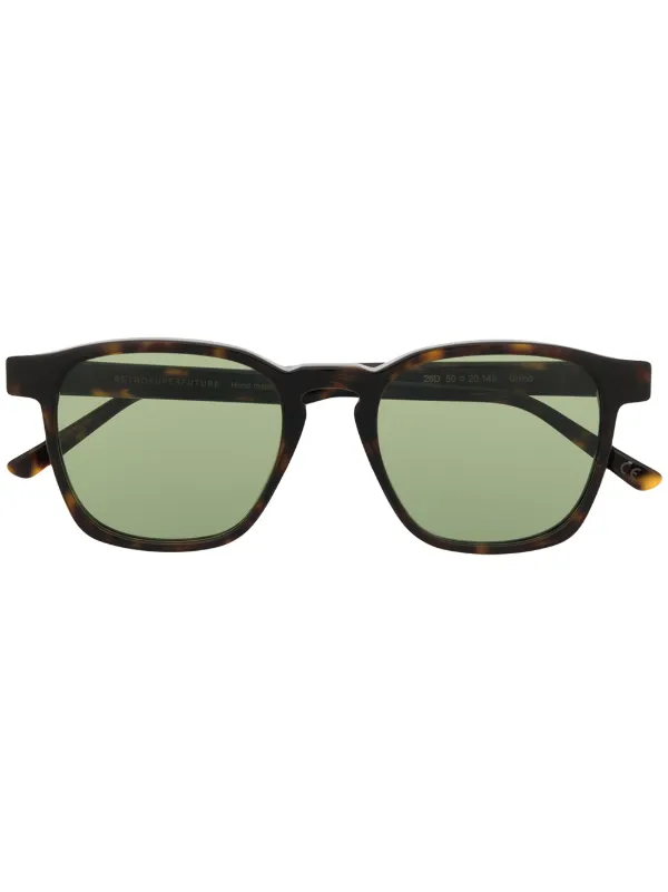 Retrosuperfuture Tinted square frame Sunglasses Brown FARFETCH UK