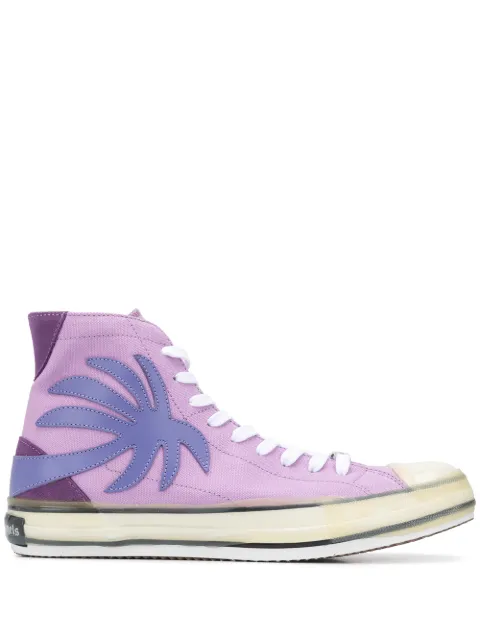 Palm Angels Sneakers Alte Con Applicazione Palma - Farfetch