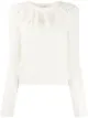 Image 1 of Philosophy Di Lorenzo Serafini ruffled collar jumper