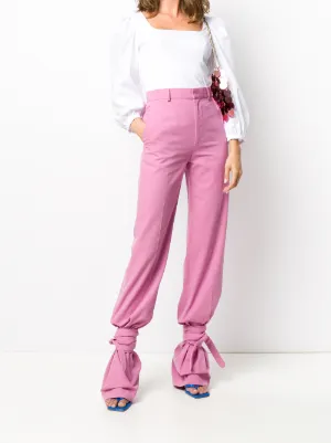 パンツ THE ATTICO Woman Pants Grey 247WCP34JF03 183 The Attico Trousers for Women | Shop Now on FARFETCH