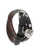 Imagen 1 de Alexander McQueen pulsera doble con detalle de calavera