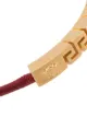 Versace medusa greek key pattern bracelet