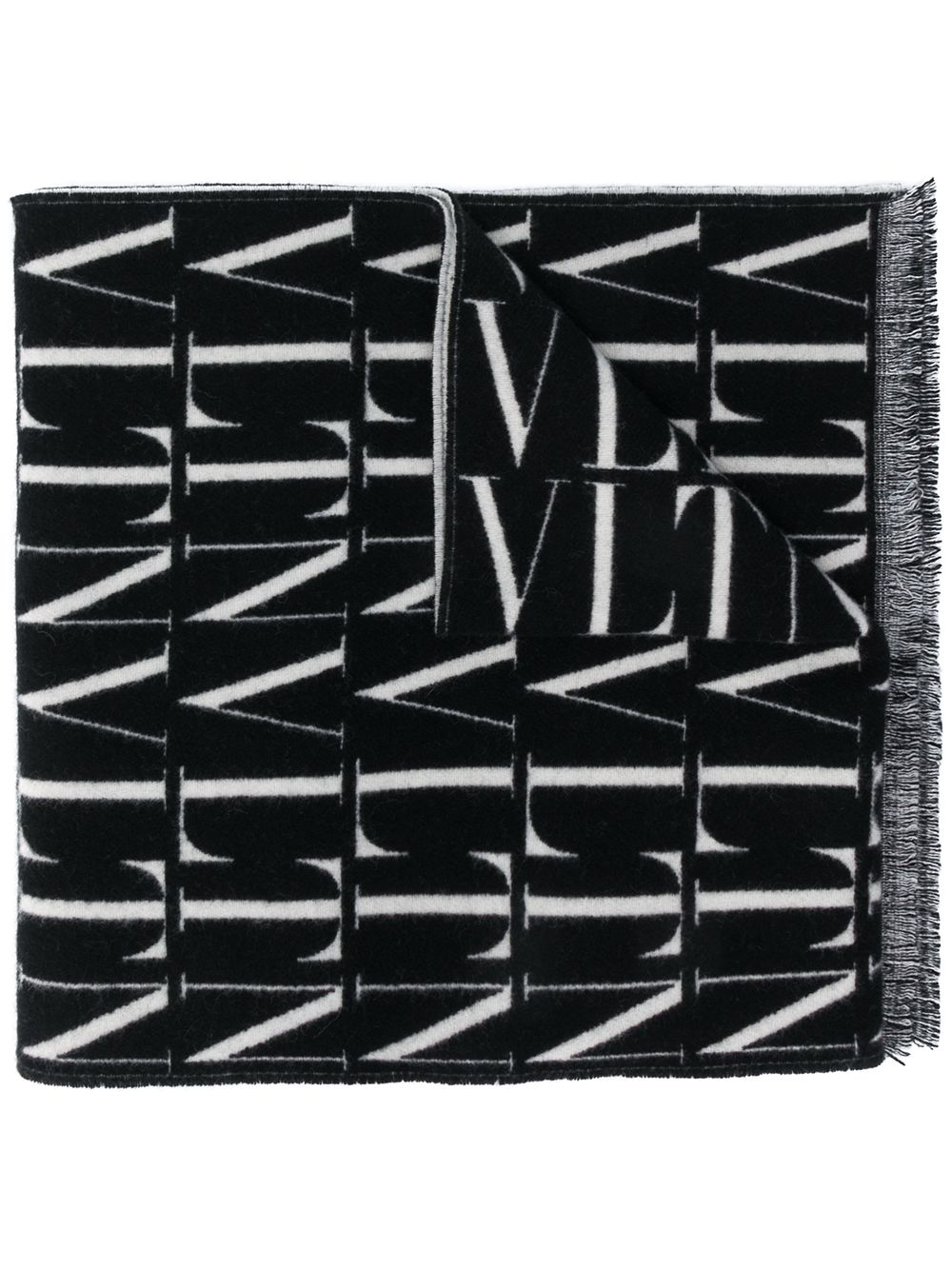 фото Valentino шарф с логотипом vltn