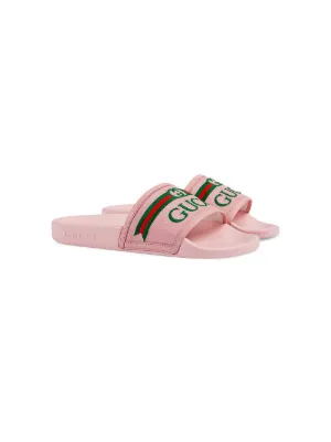 gucci kid flip flops