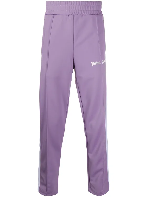 palm angels purple track pants