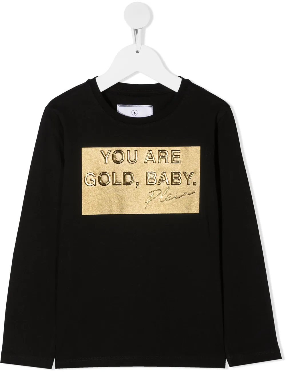 

Philipp Plein Junior playera Gold, Baby - Negro