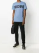 Image 2 of Moschino logo crew neck T-shirt
