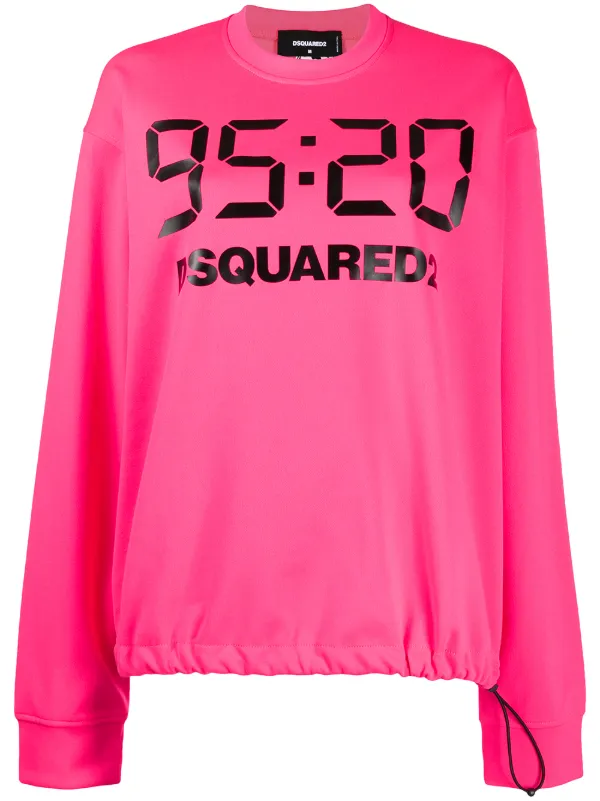 dsquared sweatshirt pink