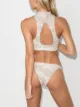 Off-White Biquíni com estampa camuflada