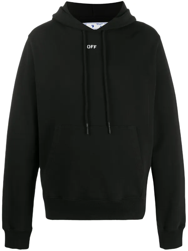 off white spray hoodie