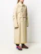 Off-White patch-embellished oversized trench coat