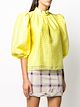 Stine Goya gingham check blouse