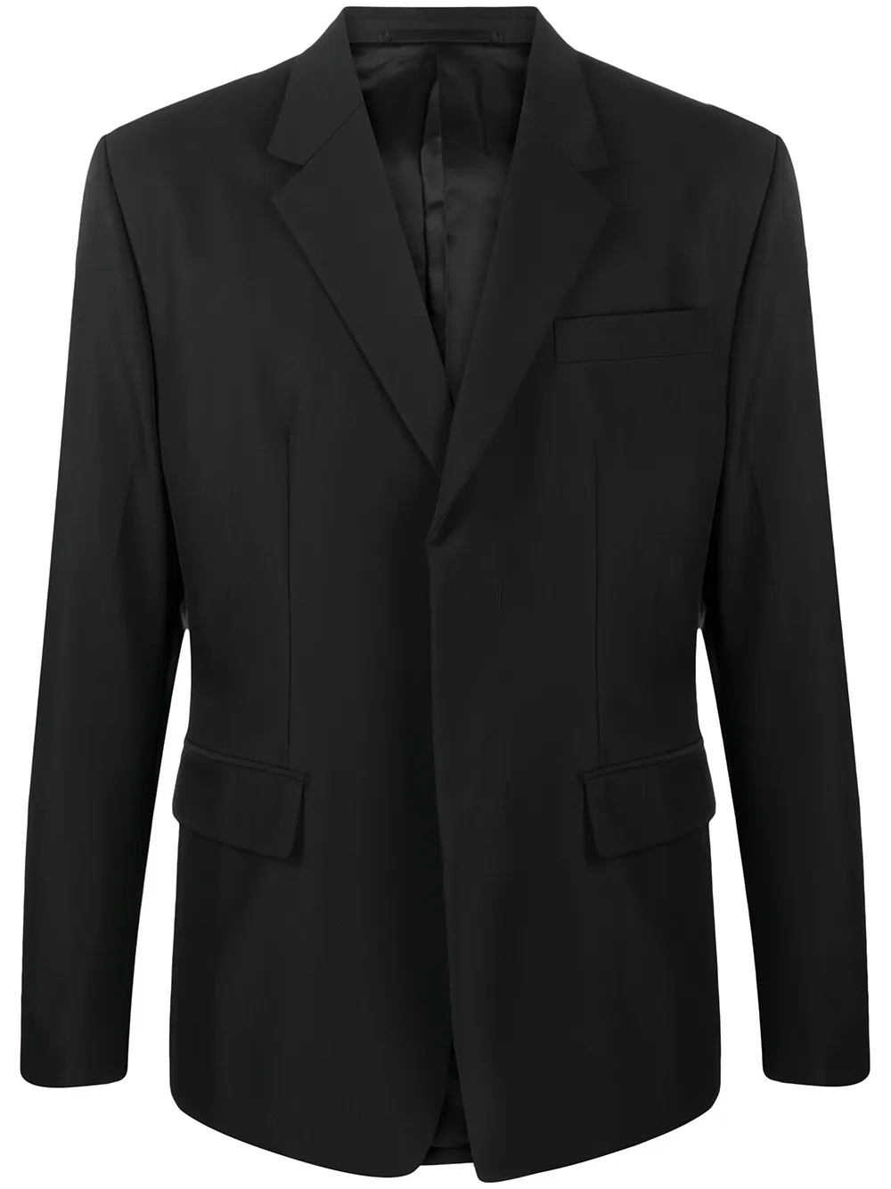 Prada single-breasted blazer | Black | Image 1