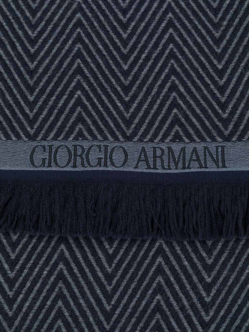 фото Giorgio armani шарф с узором в елочку