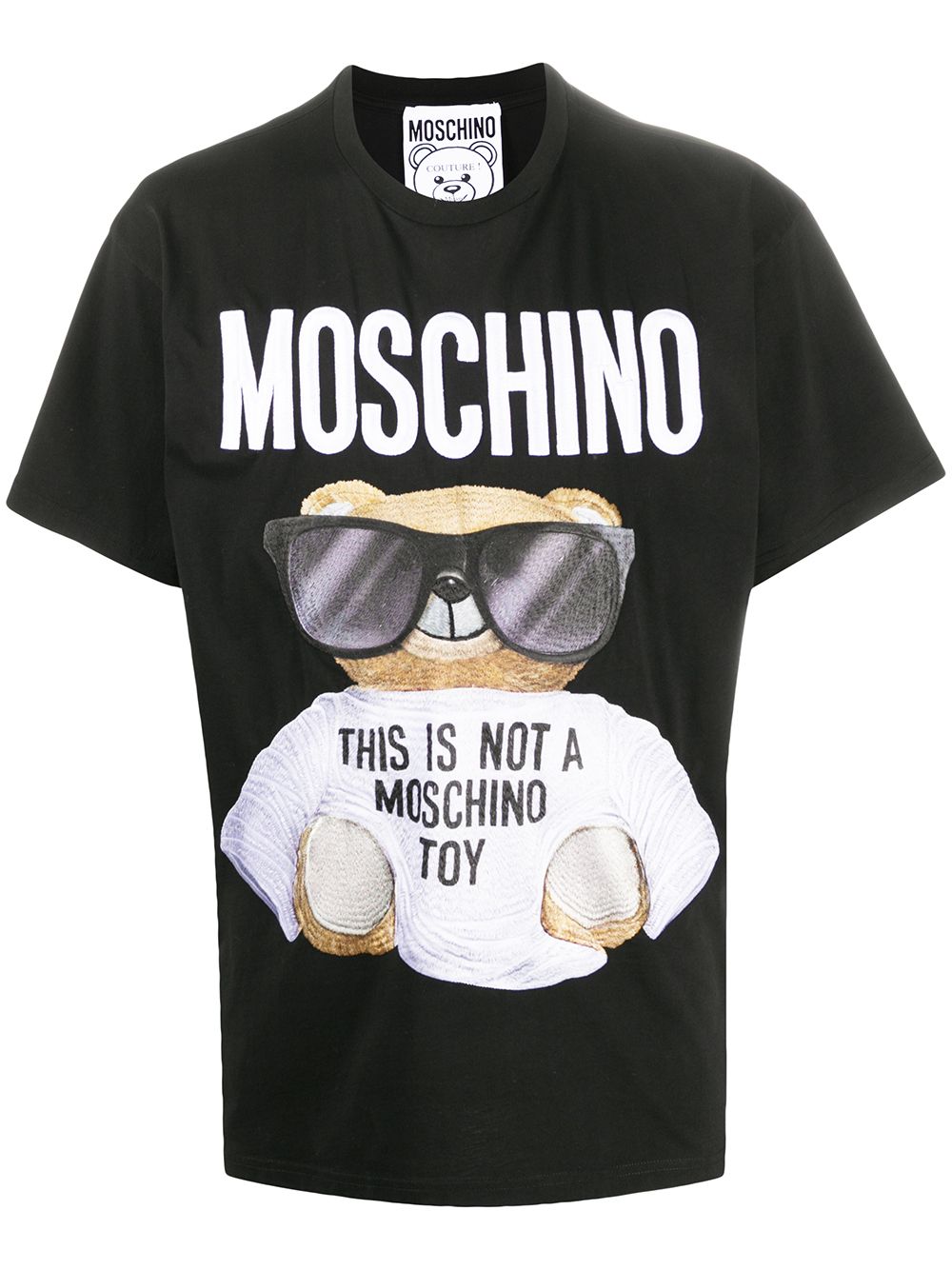 фото Moschino футболка с принтом