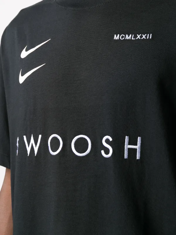double swoosh t shirt